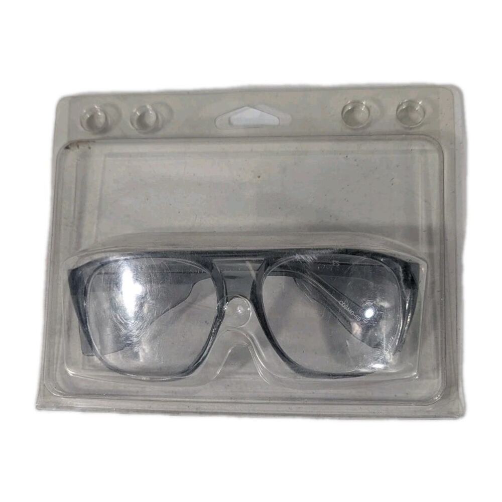 Vintage Eastern Z87 Safety Glasses 5-1/2 Clear Gray Cosmo 58